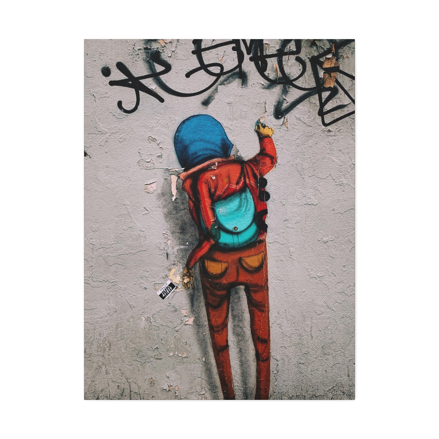 Free Expression "The Graffiti Man"