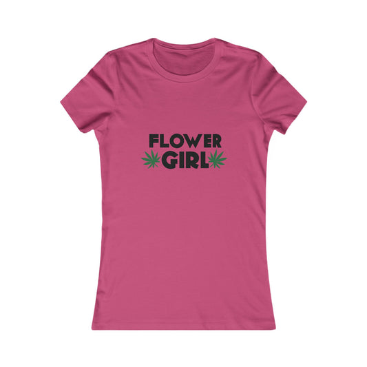 Flower Girl Women's Tee, Casual Wear, Budding Beauty, Perfect for Festivals, Nature Lovers, Eclectic Styles, Gift Idea