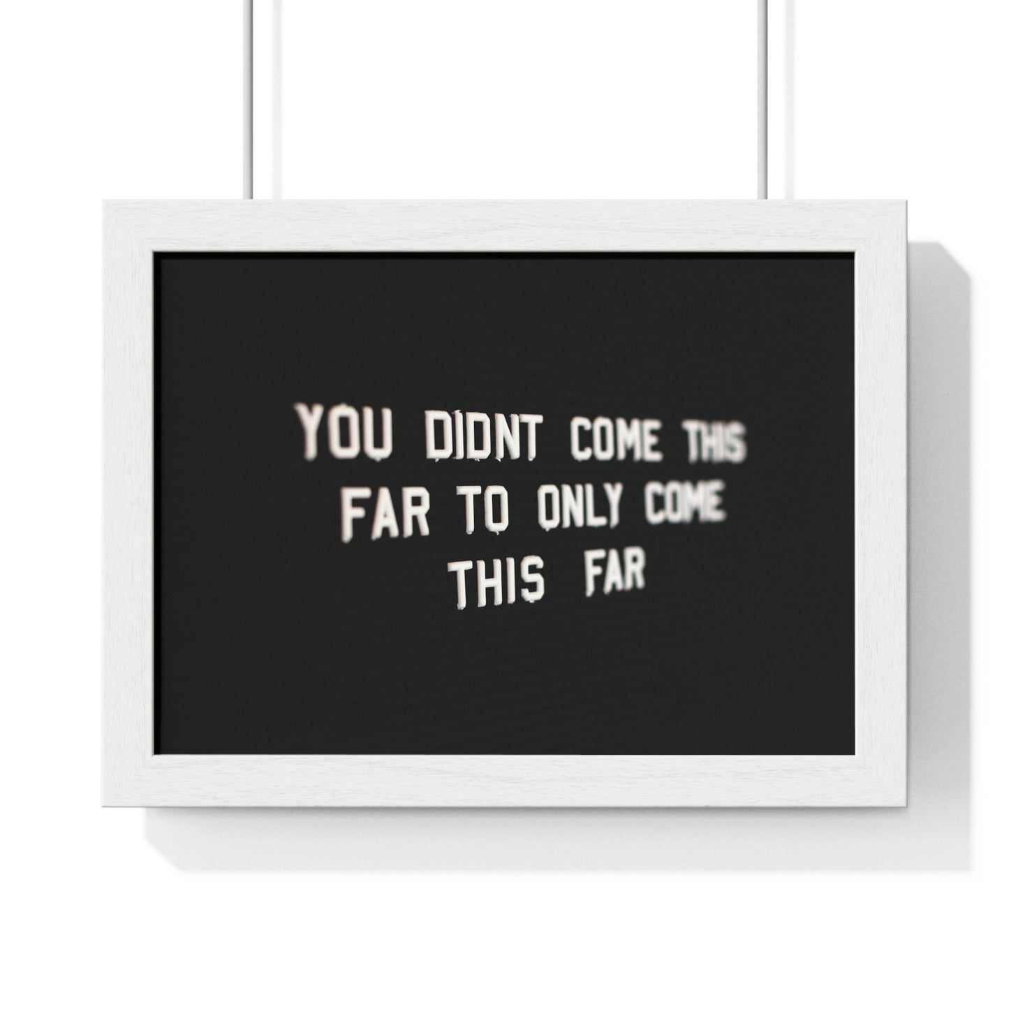 Premium Framed Horizontal Poster