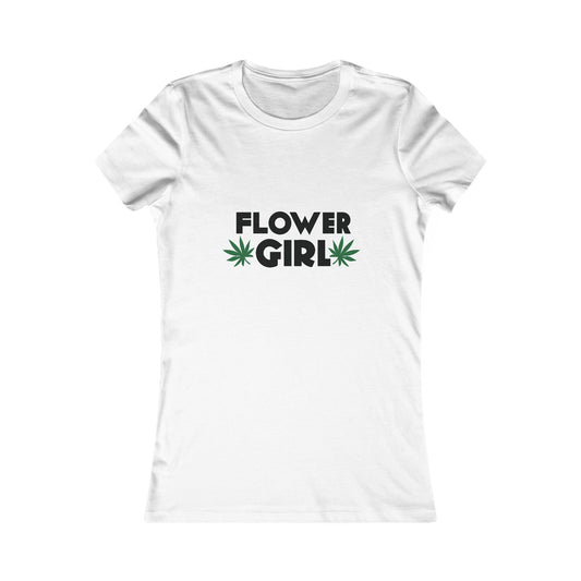 Flower Girl Women's Tee, Casual Wear, Budding Beauty, Perfect for Festivals, Nature Lovers, Eclectic Styles, Gift Idea