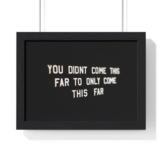 Premium Framed Horizontal Poster